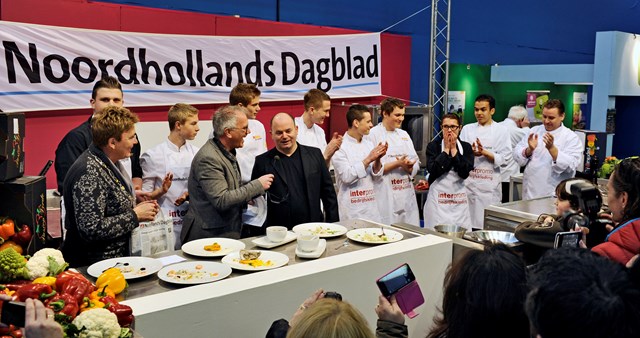 Met burgemeester Marian Goldschmeding en jurylid Patrick vd Kroft. Foto John Oud