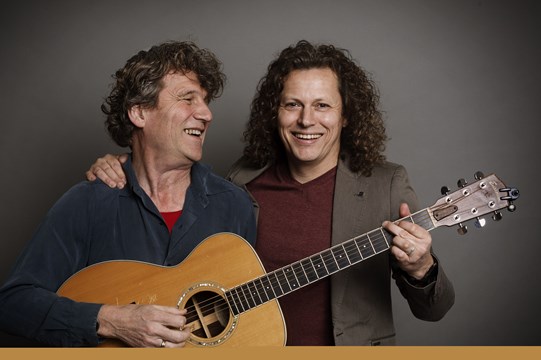 Syb van der Ploeg en Gé Reinders (Foto Bob Bronshof)