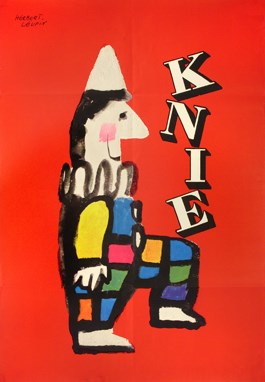 Een van de tentoongestelde posters.