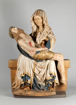 9. Pi&#226;ta, Bohemen, Zuid-Duitsland, ca 1425, Museum Catharijneconvent, Utrecht